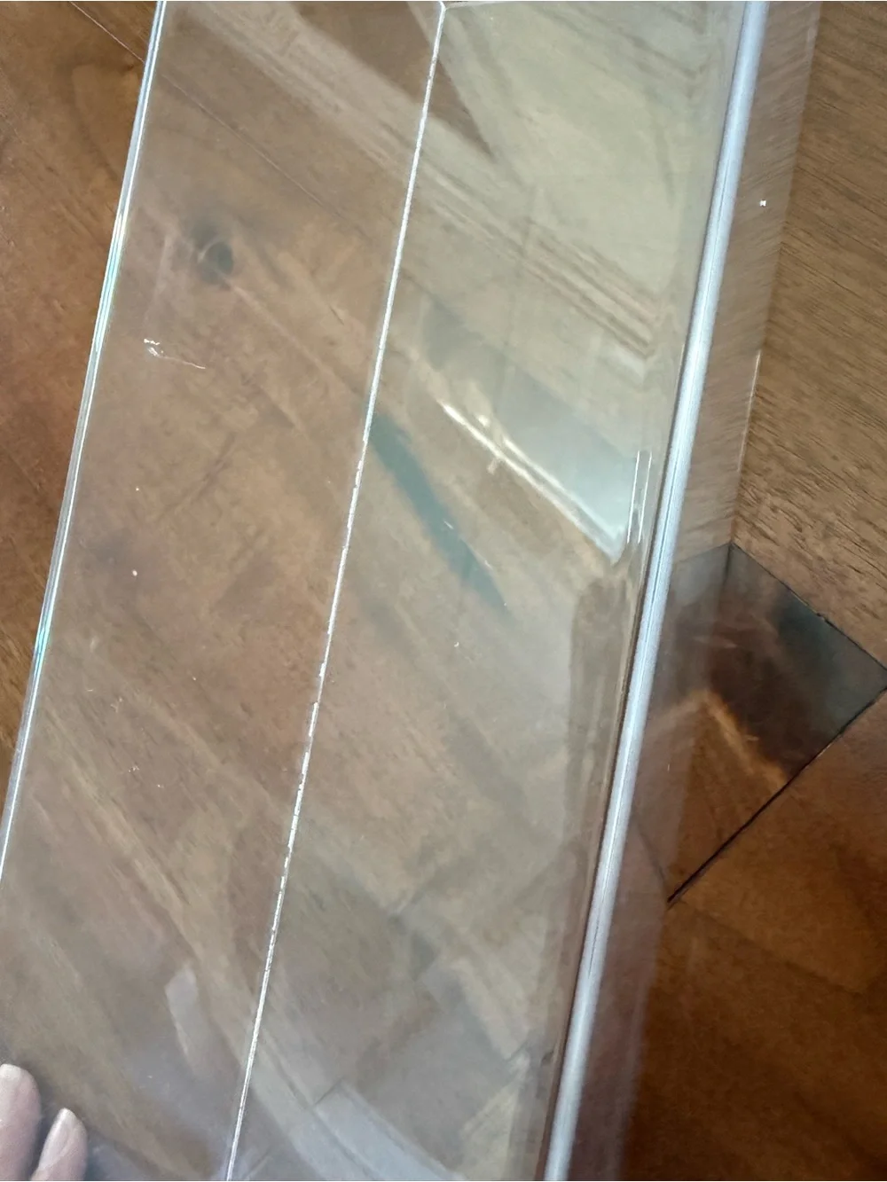Vintage Acrylic Jewelry/Necklace Box Tower Holder Display Case